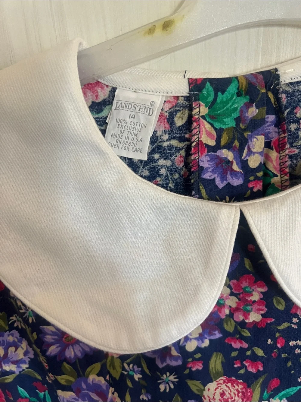 Lands End charming navy